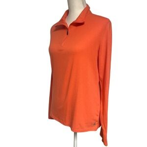 Carhartt  Extreme Force 1/4 Zip Orange Pullover Shirt Women's L